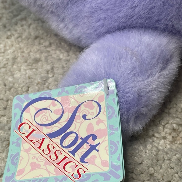 Soft Classics Toys R Us 1995 Purple Seal Plush Stuffed Animal 18" Geoffrey VTG - Picture 6 of 11